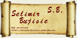 Selimir Bujišić vizit kartica